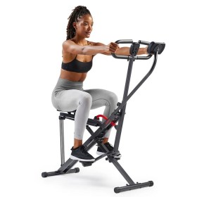 Sunny Health & Fitness Smart Upright Row-N-Ride Trainer 012
